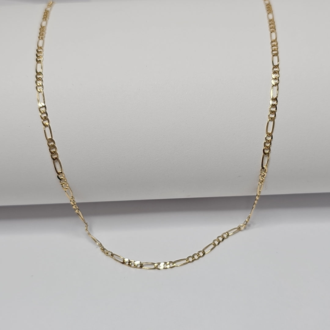 CADENAS 3X1 ORO 14K 55 CM 4.7 GR (NUEVO)