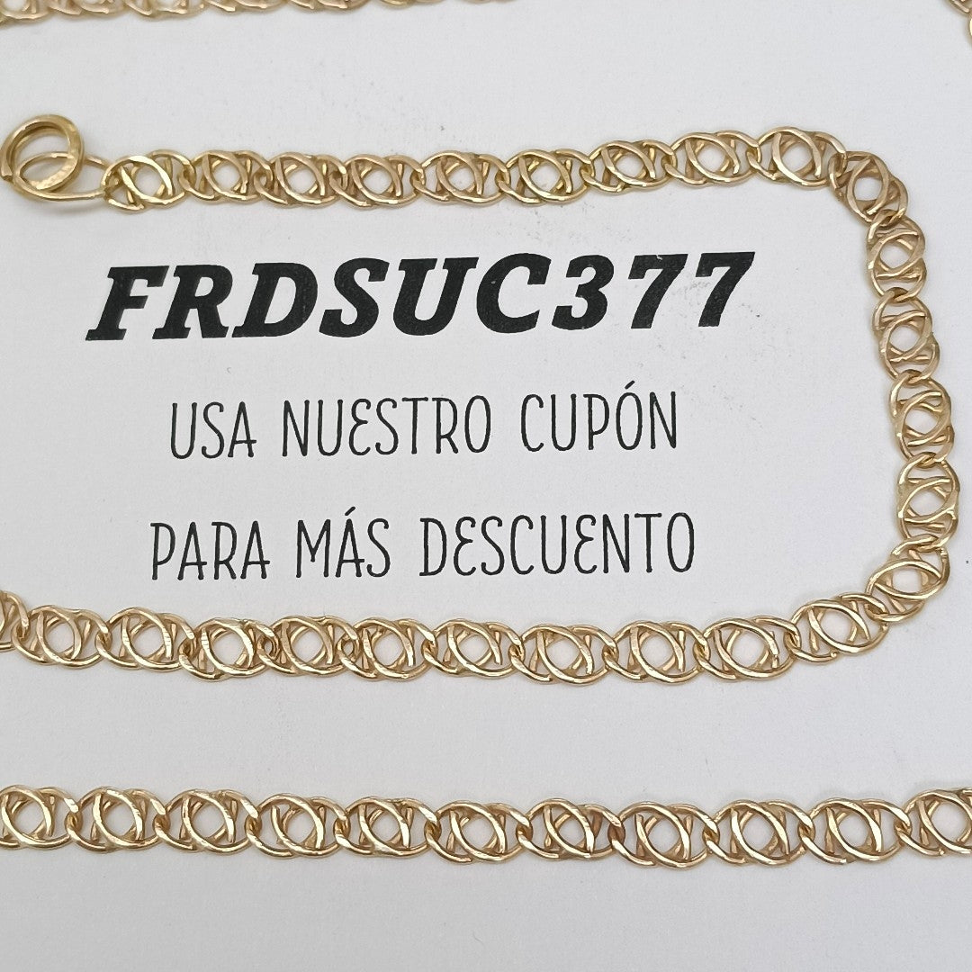 CADENA ORO 8 K 12.4 GRMS (SEMINUEVO)