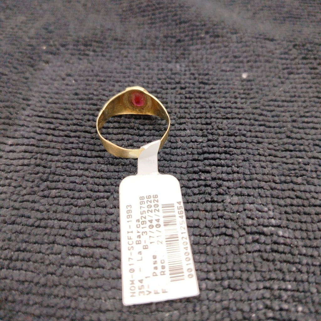 ANILLO DE GRADUACIÓN ORO 10 K 1,70 GRMS (SEMINUEVO)
