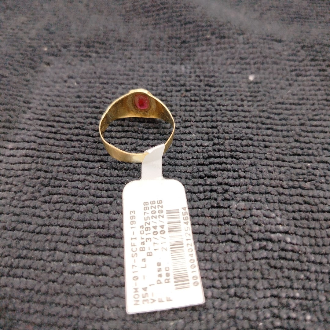 ANILLO DE GRADUACIÓN ORO 10 K 1,70 GRMS (SEMINUEVO)