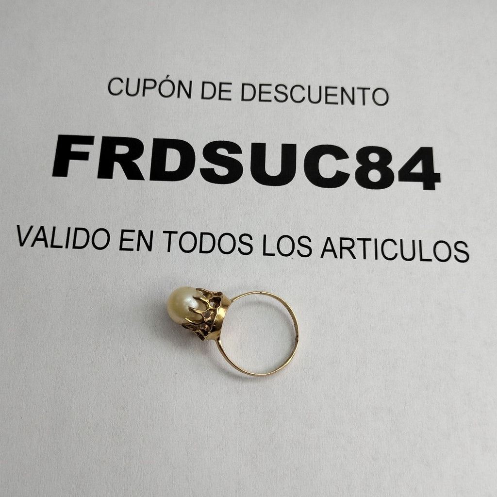 ANILLO ORO 10 K 3.2 GRMS (SEMINUEVO)