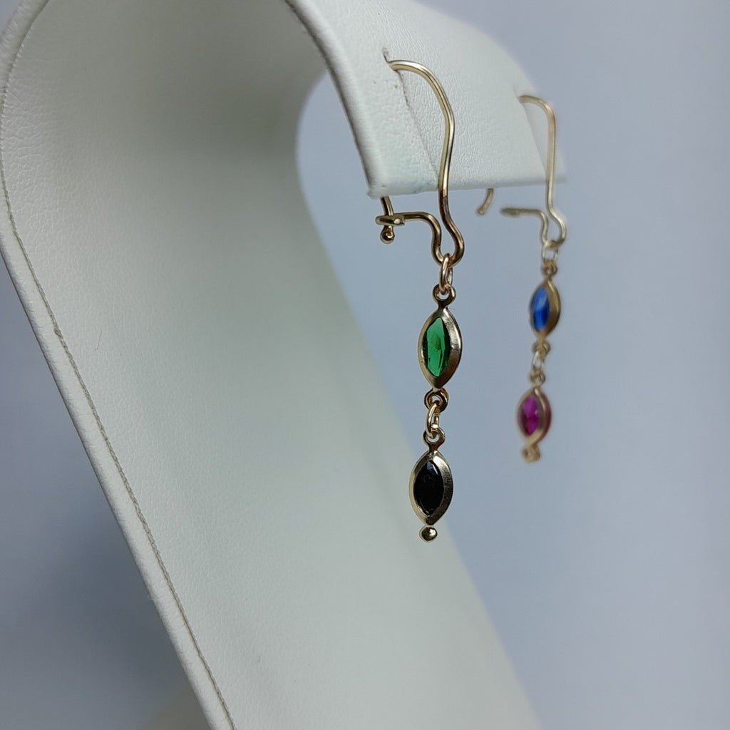 ARETES PAR ORO 8 K 1 GRMS (SEMINUEVO)