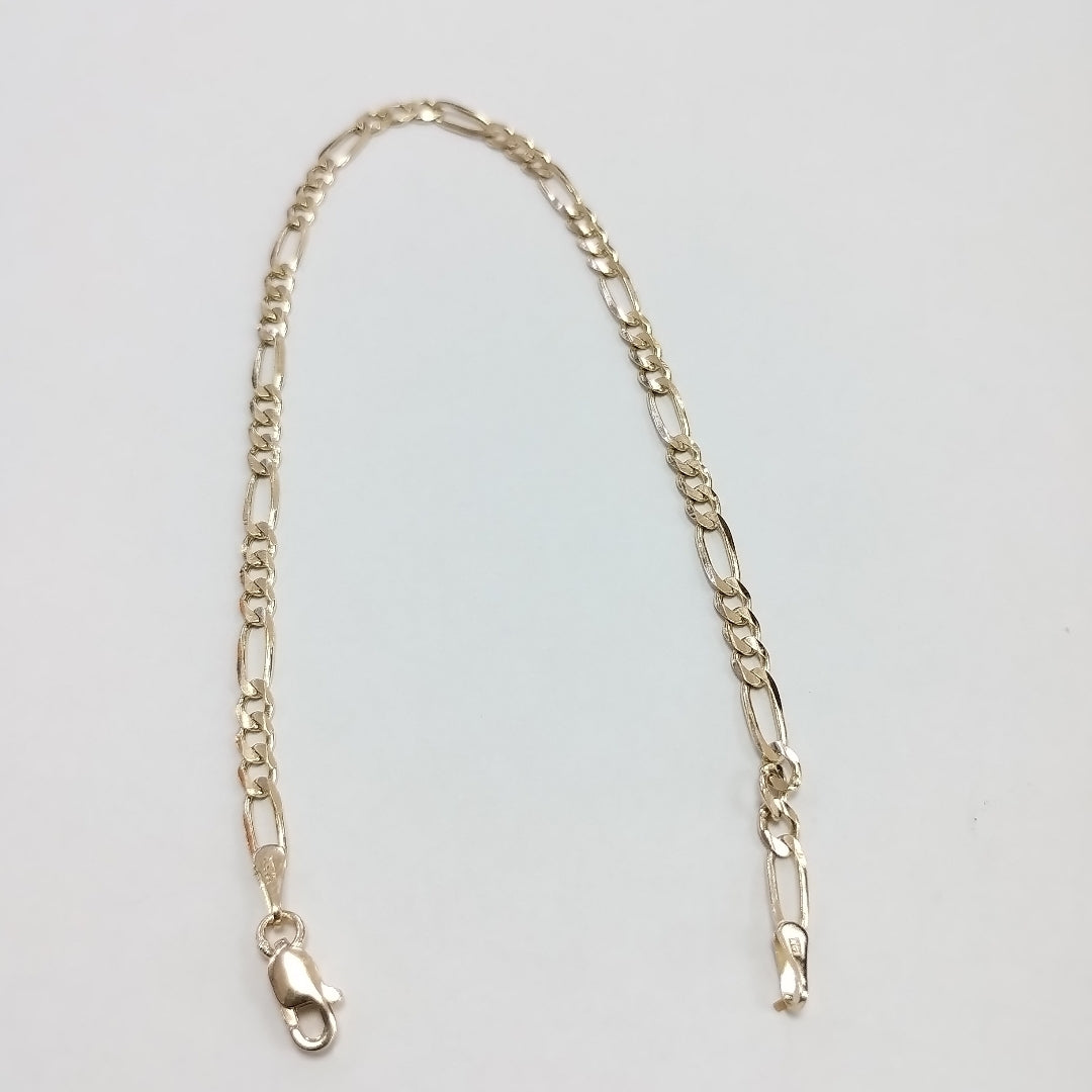 PULSERAS 3X1 ORO 14K 21 CM 3.3 GR (NUEVO)