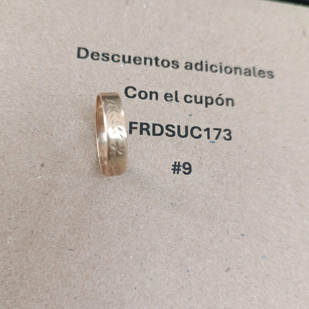 ARGOLLA ORO 8 K 1,70 GRMS (SEMINUEVO)