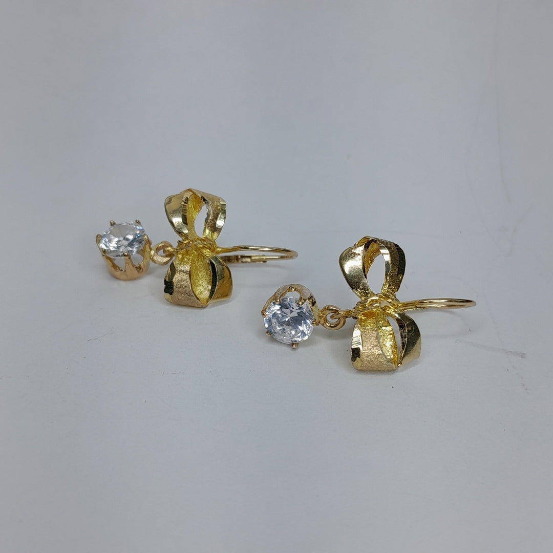 ARETES PAR ORO 8 K 4 GRMS (SEMINUEVO)