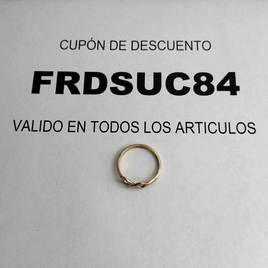 ANILLITO ORO 10 K 1.6 GRMS (SEMINUEVO)