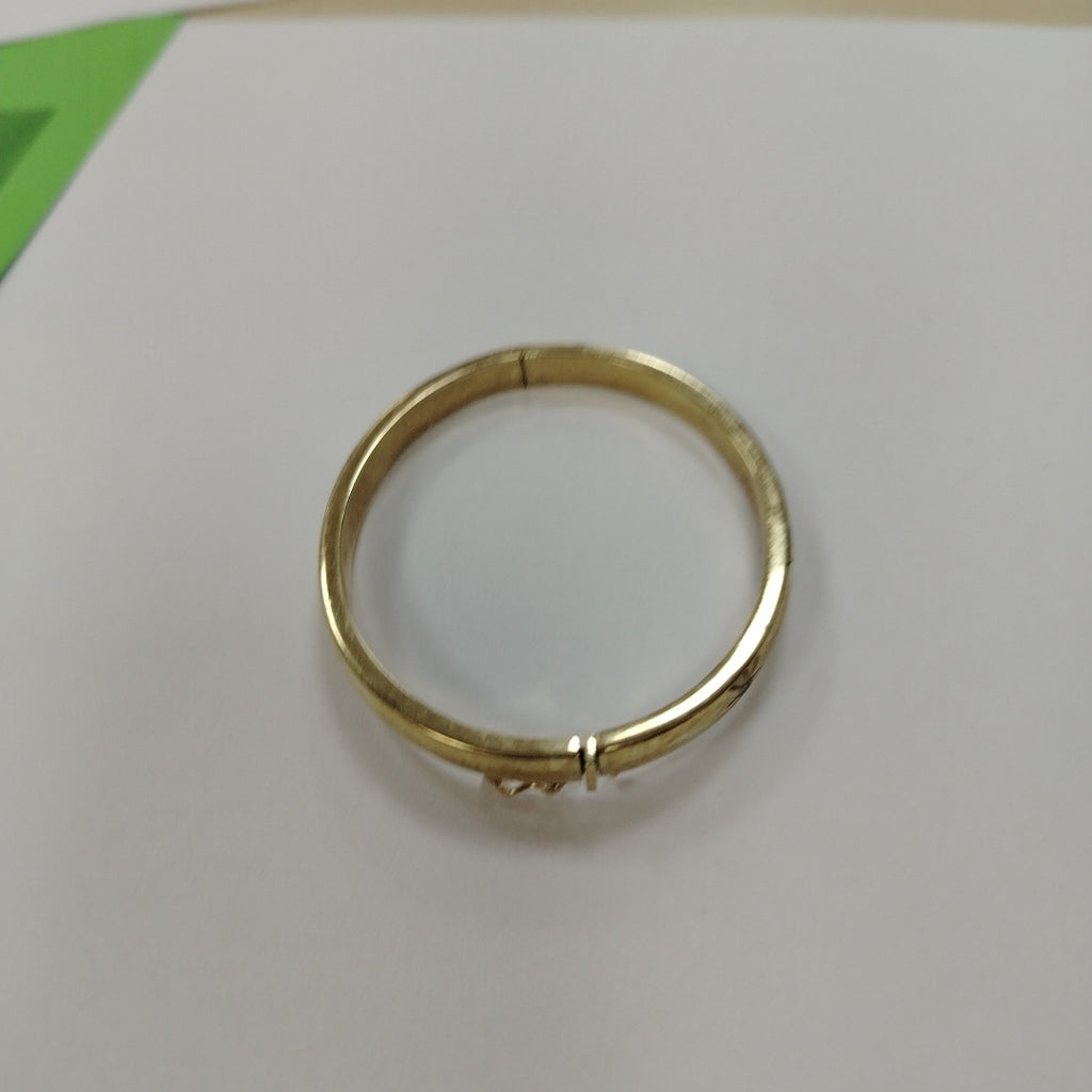 PULSERA RIGIDA ORO 10 K 10.5 GRMS (SEMINUEVO)