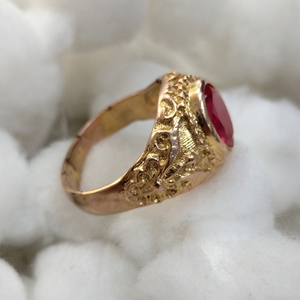 ANILLO ORO 10 K 8.1 GRMS (SEMINUEVO)
