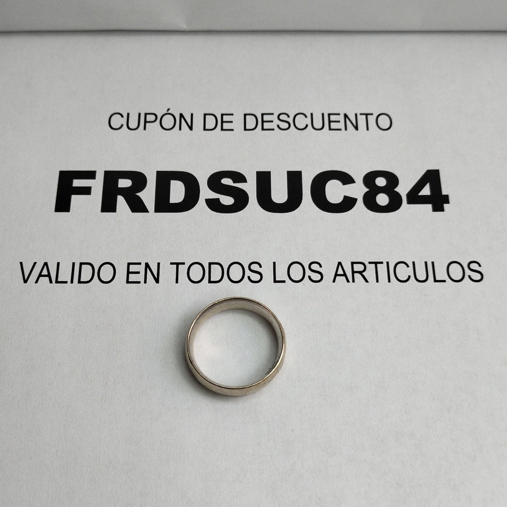 ARGOLLA ORO BLANCO 14 K 3,40 GRMS (SEMINUEVO)