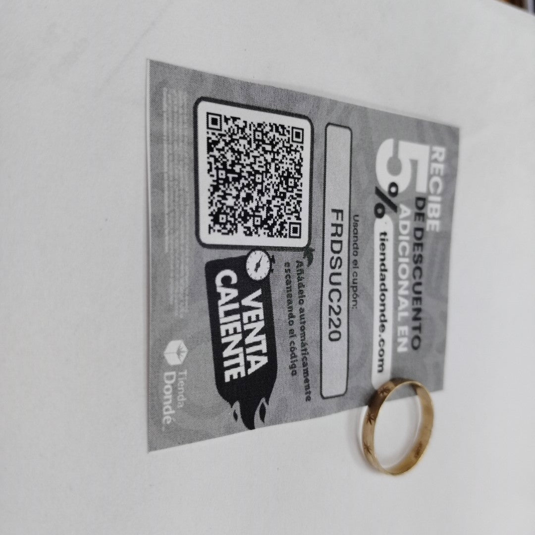 ARGOLLA ORO 8 K 1 GRMS (SEMINUEVO)