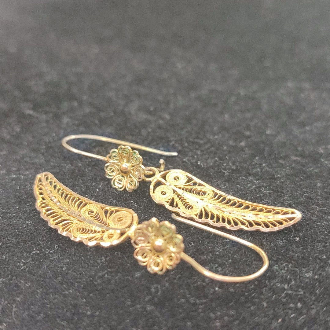 ARETES PAR ORO 8 K 2.8 GRMS (SEMINUEVO)