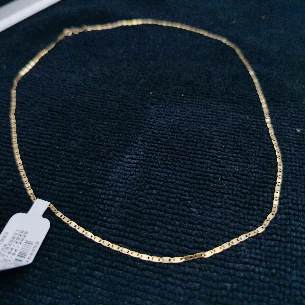 CADENA ORO COMBINADO 10 K 1,60 GRMS (SEMINUEVO)