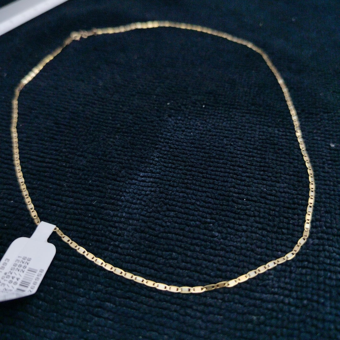 CADENA ORO COMBINADO 10 K 1,60 GRMS (SEMINUEVO)