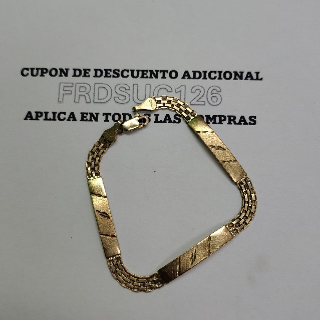 PULSERA ORO 10 K 4.4 GRMS (SEMINUEVO)
