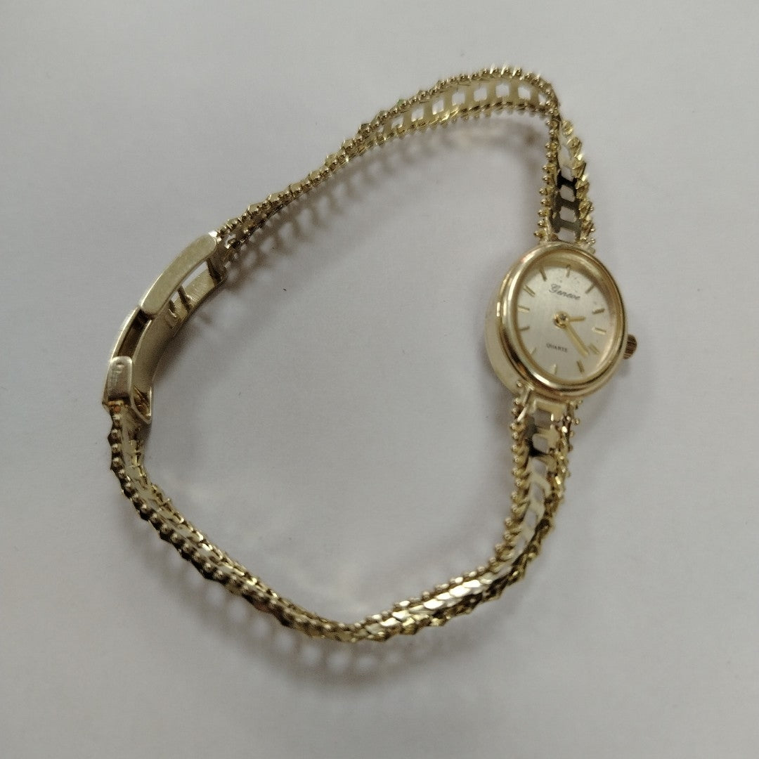 RELOJ CAJA Y PULSO ORO ORO 14 K 17.9 GRMS (SEMINUEVO)
