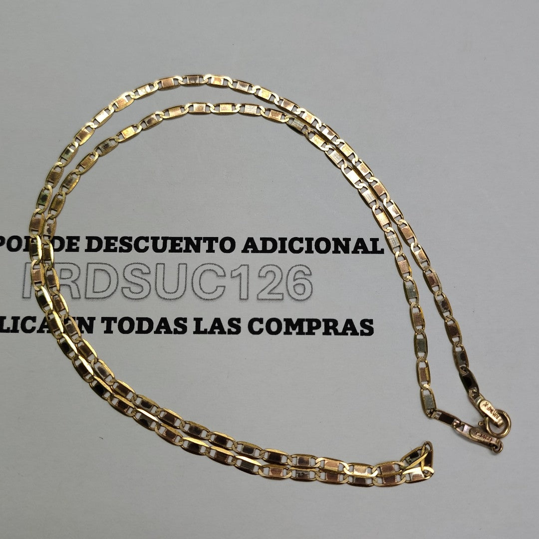 CADENA ORO 10 K 3,70 GRMS (SEMINUEVO)