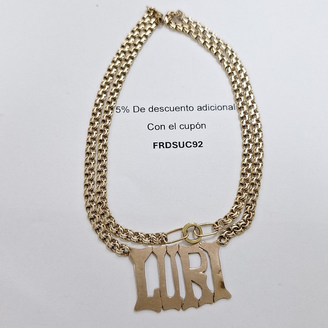 CADENA ORO 10 K 15.8 GRMS (SEMINUEVO)