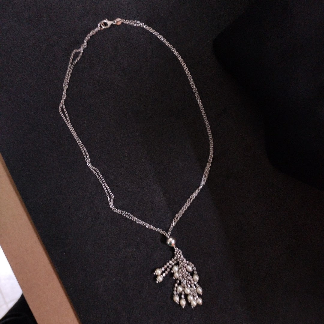 GARGANTILLA ORO BLANCO 14 K 13.6 GRMS (SEMINUEVO)