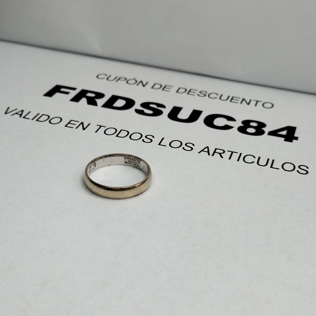 ARGOLLA ORO 14 K 3.2 GRMS (SEMINUEVO)