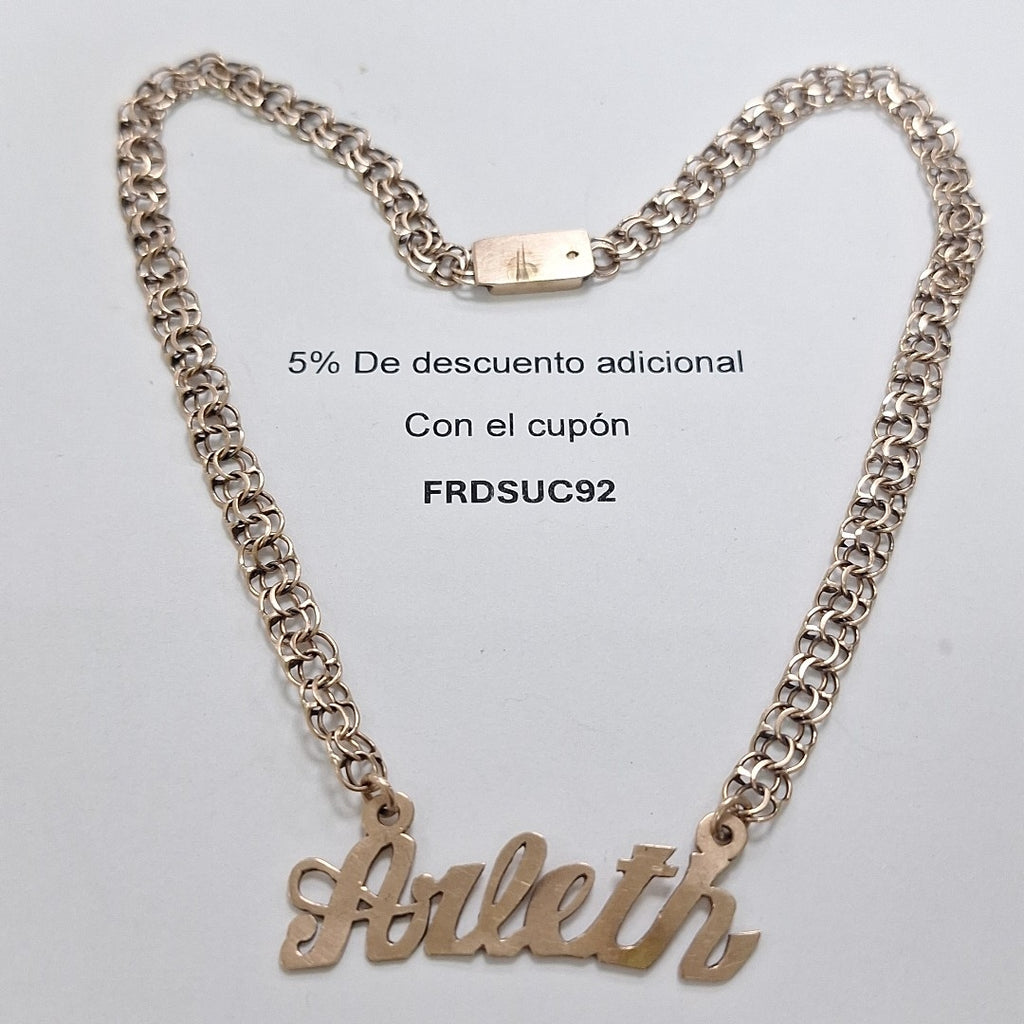 GARGANTILLA ORO 10 K 10 GRMS (SEMINUEVO)