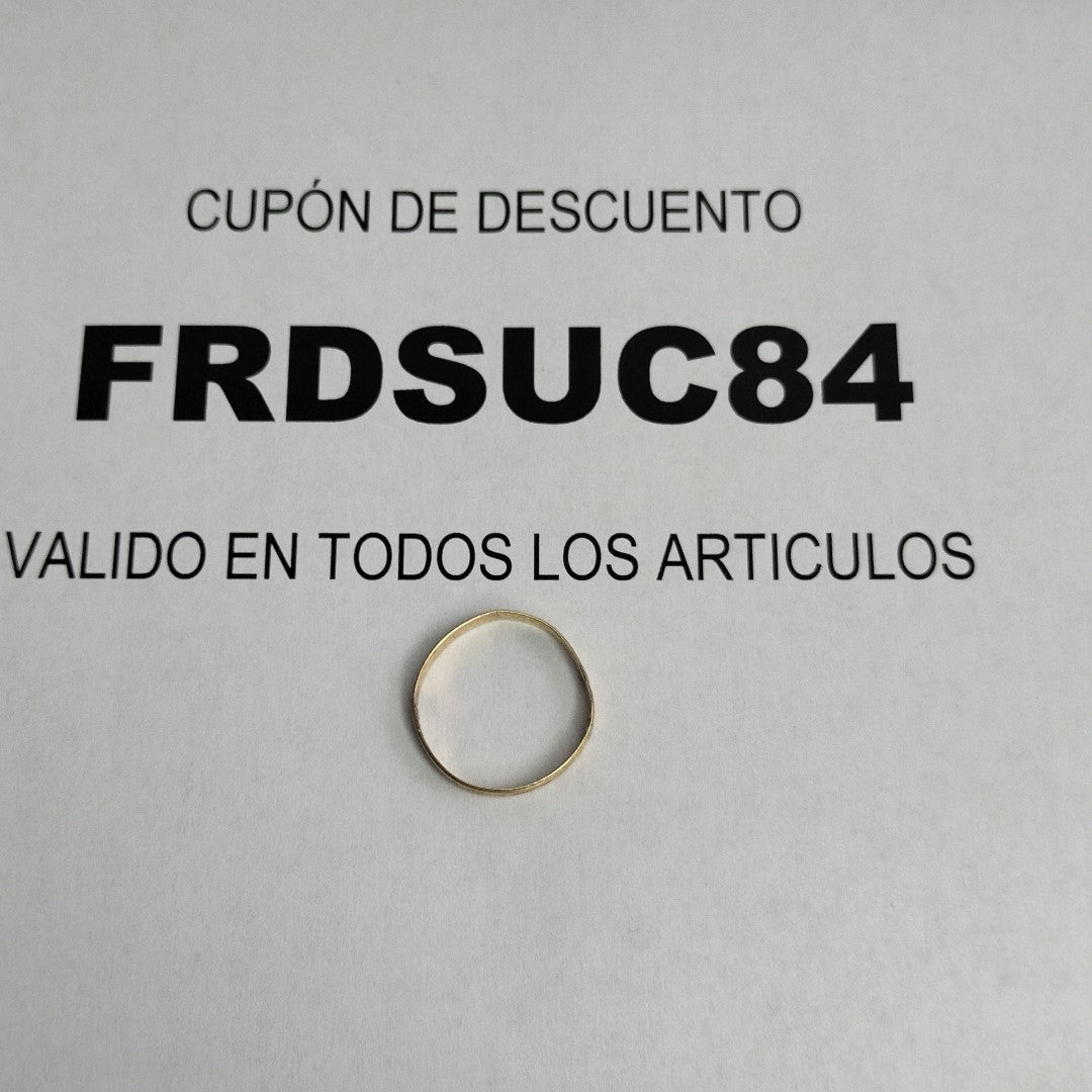 ARGOLLA ORO 8 K 1 GRMS (SEMINUEVO)