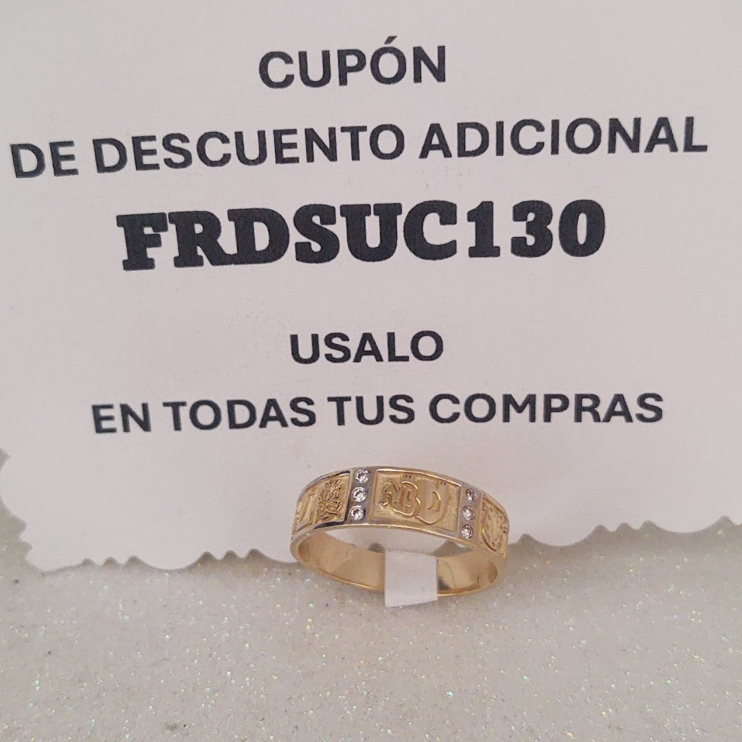 ARGOLLA ORO 14 K 2.3 GRMS (SEMINUEVO)