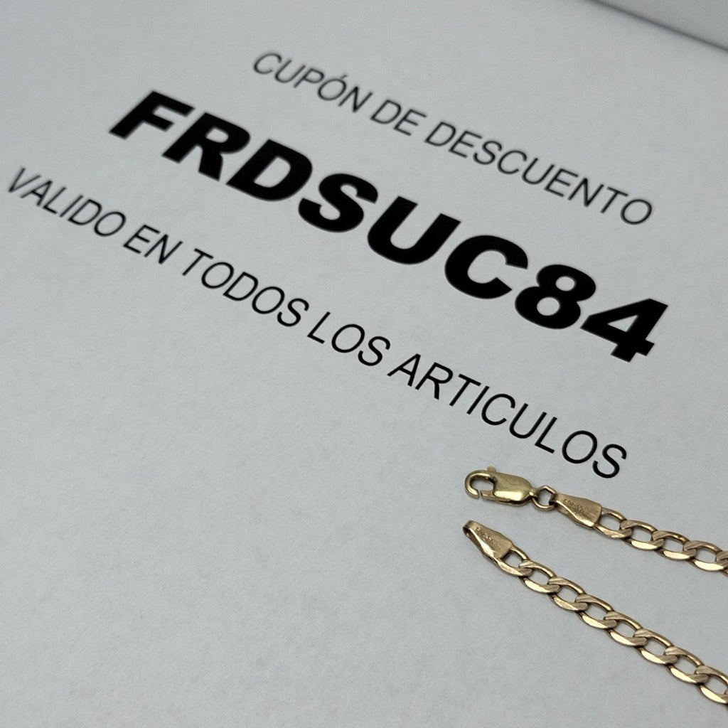 ESCLAVA ORO 14 K 4.5 GRMS (SEMINUEVO)