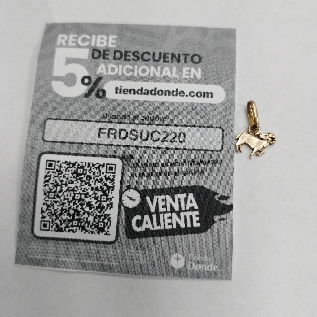 DIJE ORO 8 K 0.6 GRMS (SEMINUEVO)