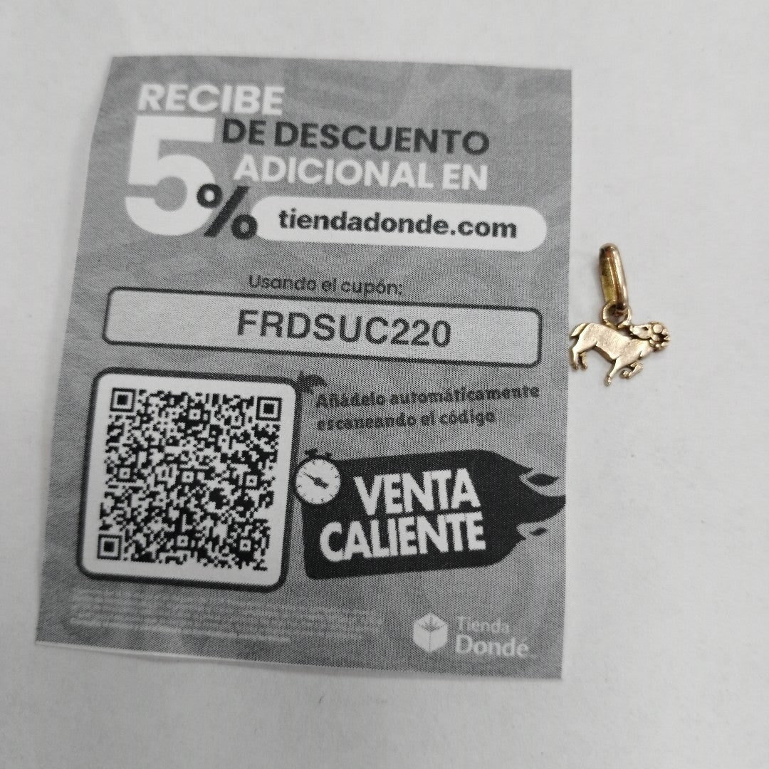 DIJE ORO 8 K 0.6 GRMS (SEMINUEVO)