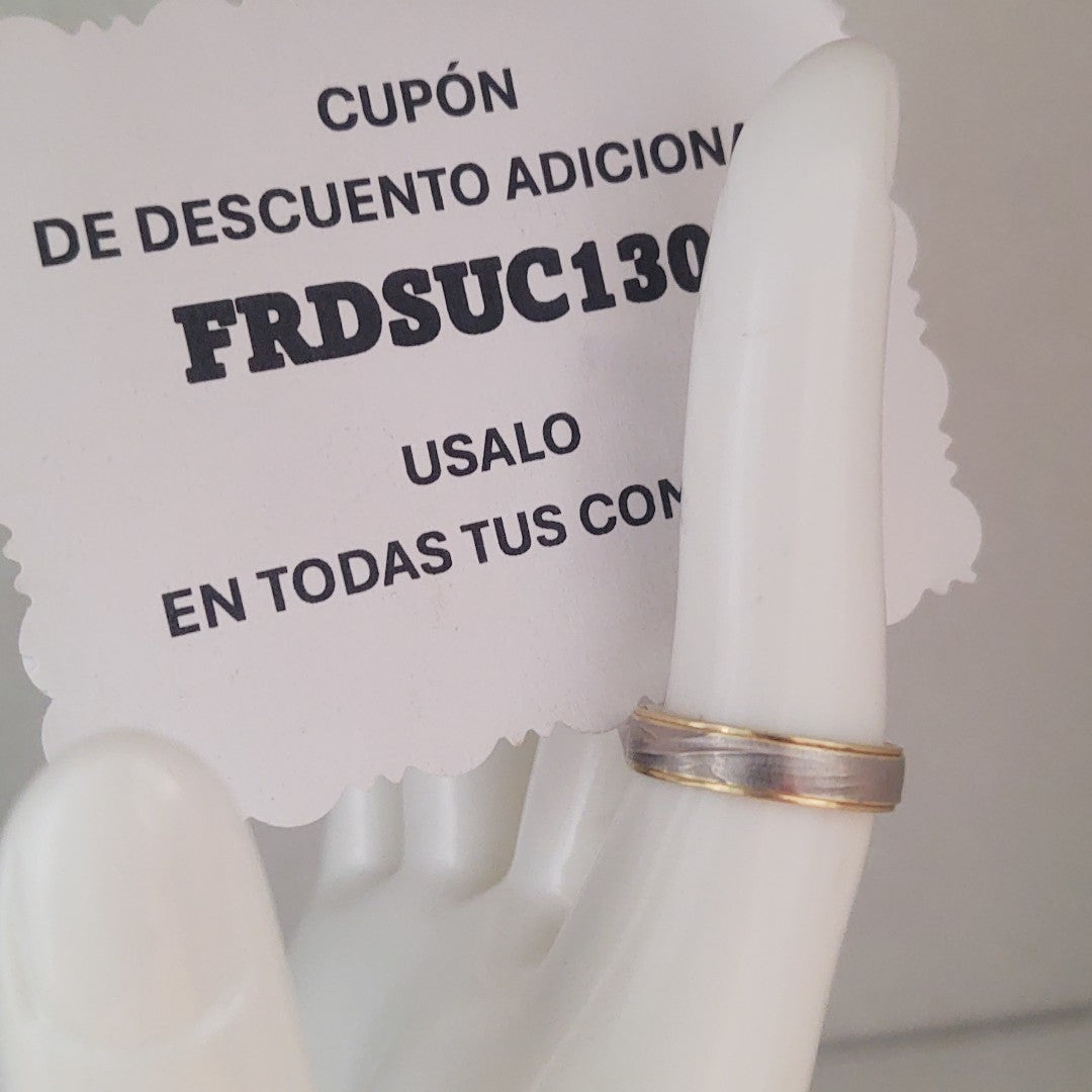 ARGOLLA ORO 14 K 3.2 GRMS (SEMINUEVO)