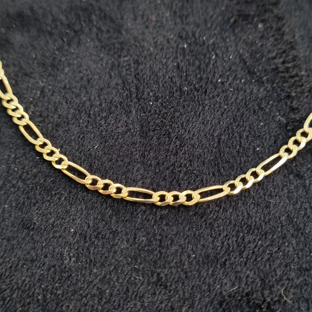 PULSERAS 3X1 ORO 14K 18 CM 1.8 GR (NUEVO)