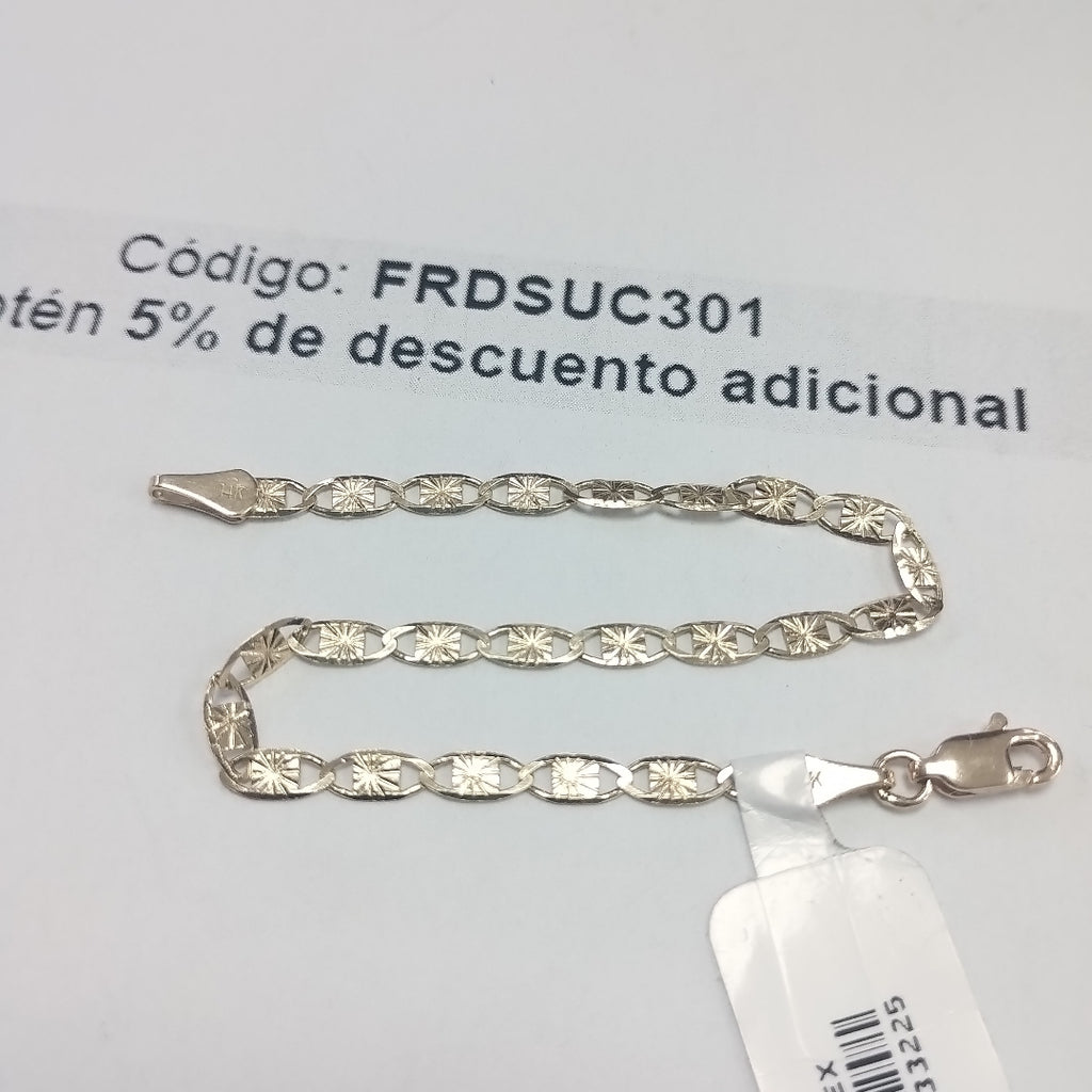 PULSERAS GUCHI ORO 14K 18 CM 2.9 GR (NUEVO)