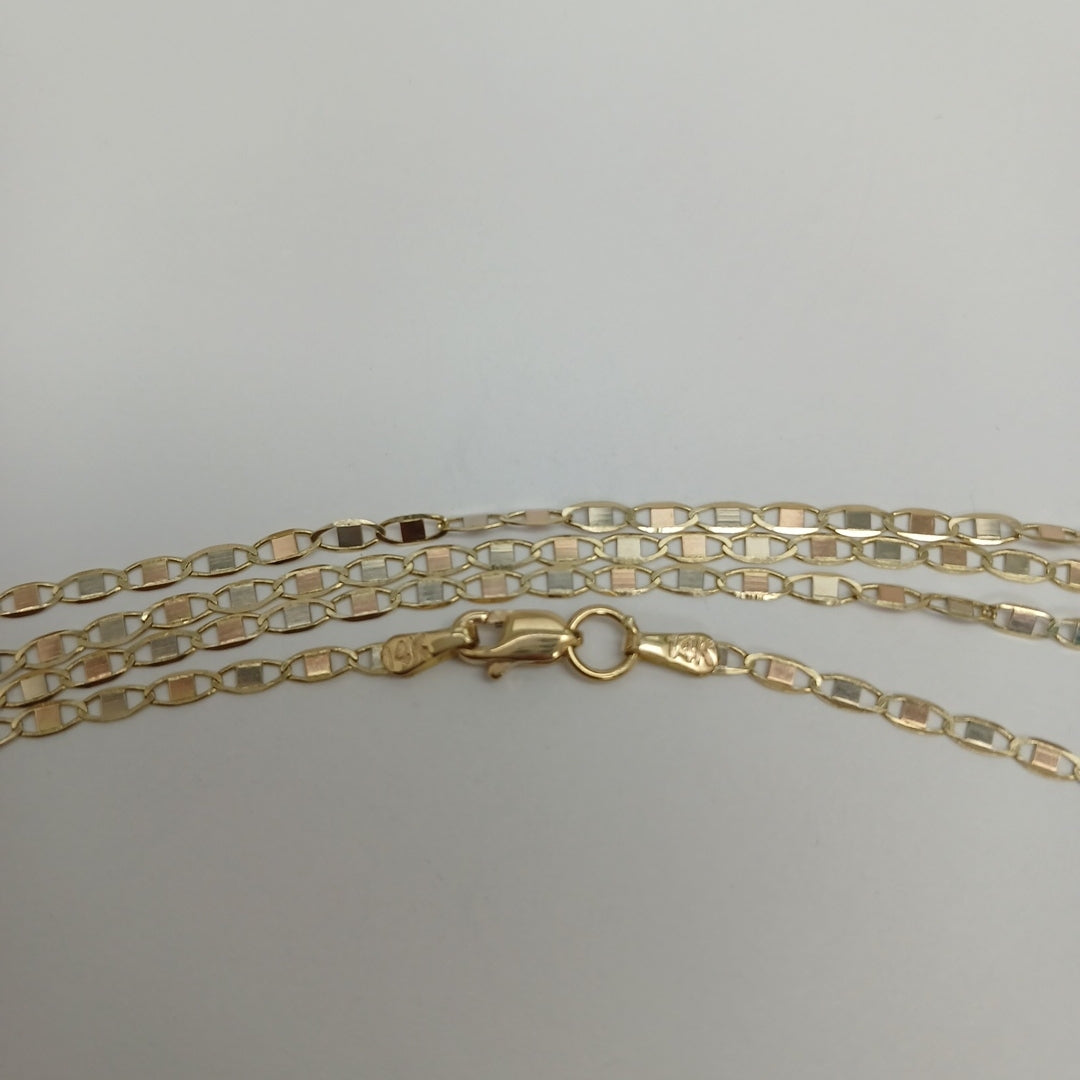 CADENAS GUCHI ORO 14K 55 CM 3.2 GR (NUEVO)