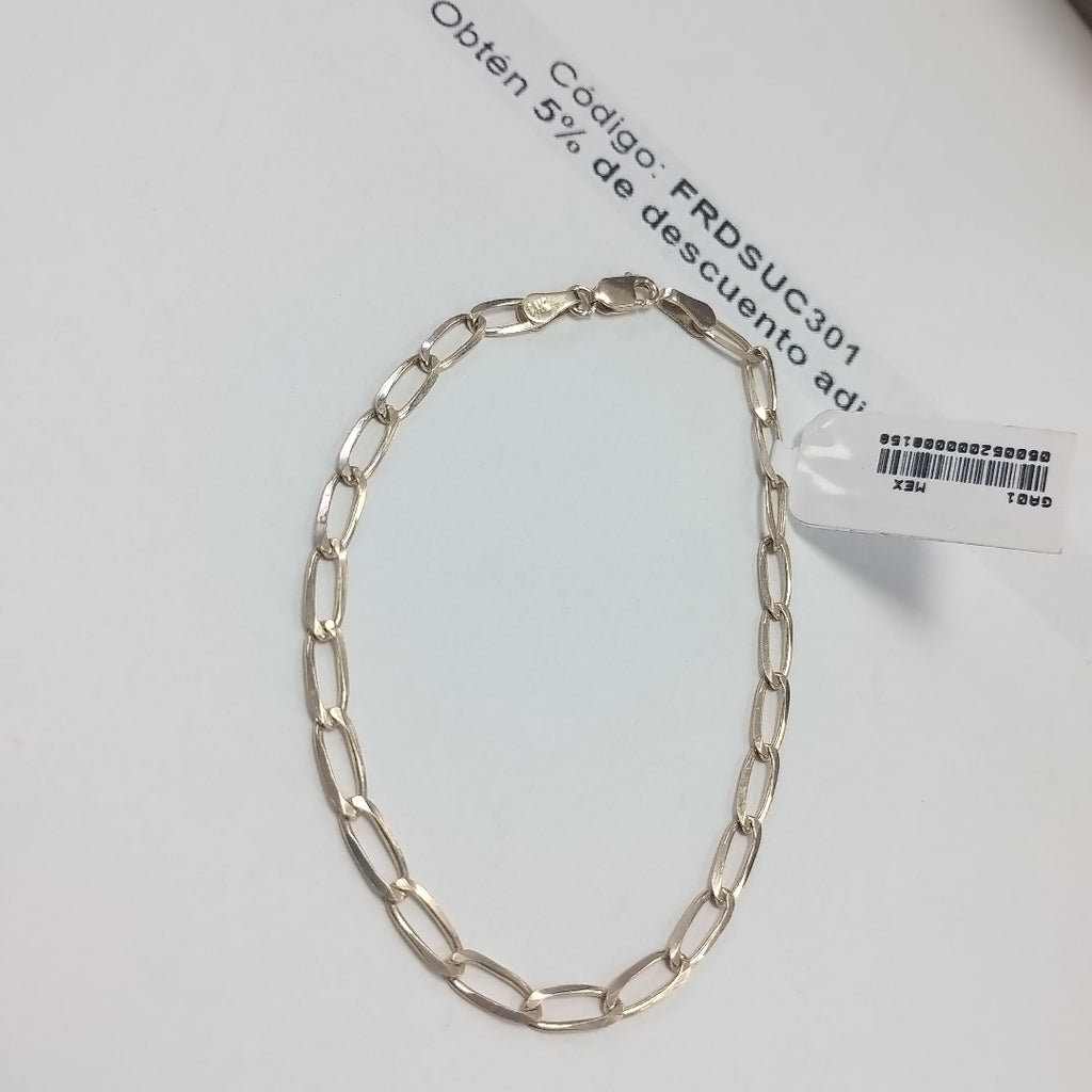 PULSERA TEJIDO ESLABONES 4.6G 21 CM (NUEVO)