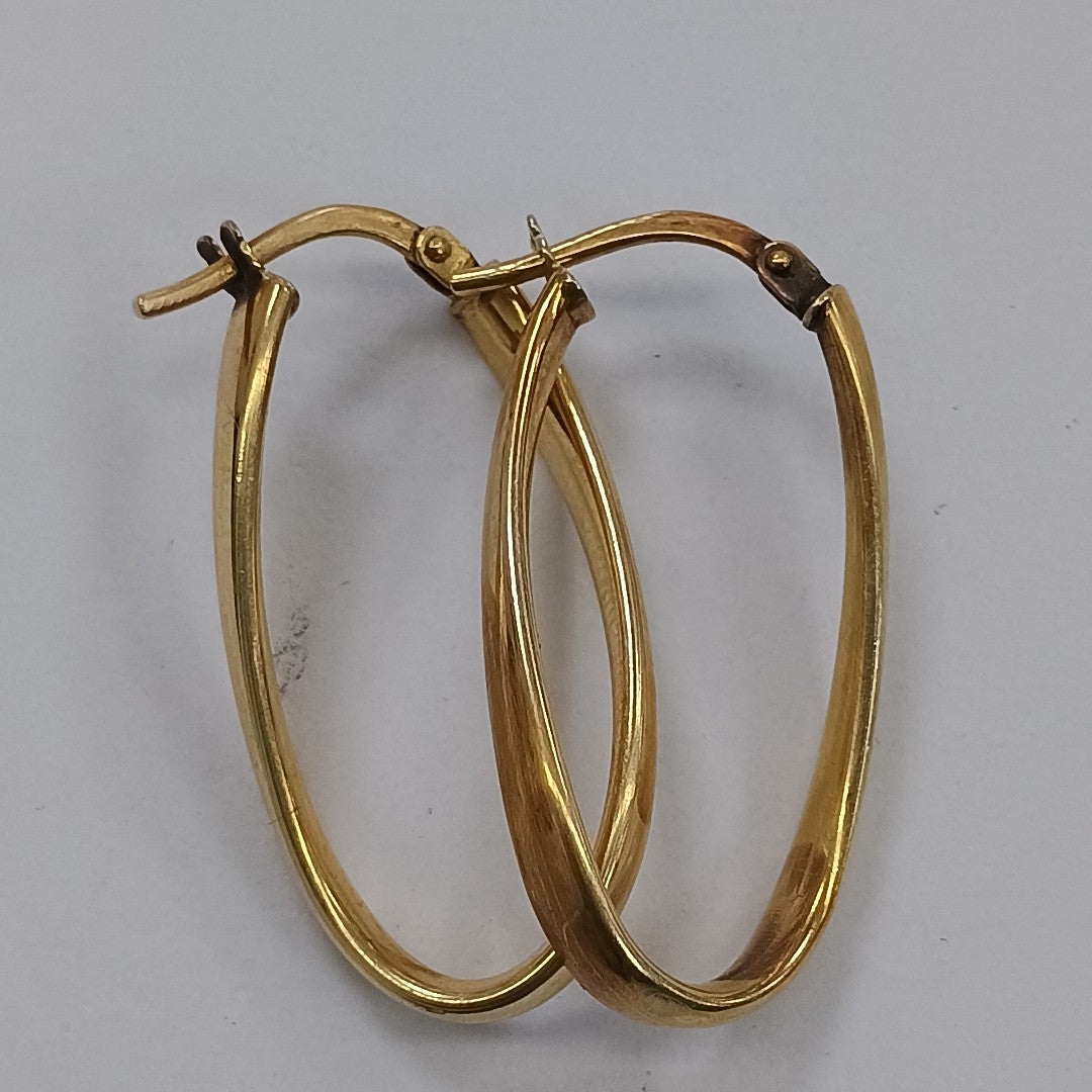 ARRACADAS PAR ORO 14 K 1.7 GRMS (SEMINUEVO)