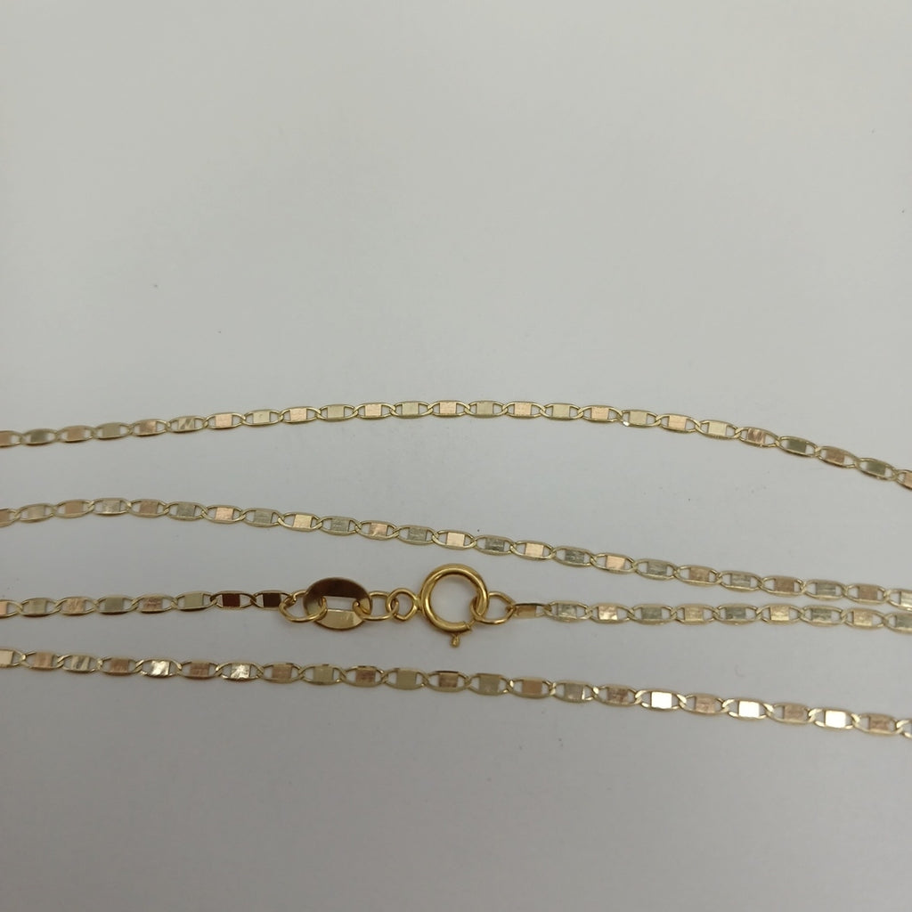CADENAS GUCHI ORO 14K 55 CM 2 GR (NUEVO)