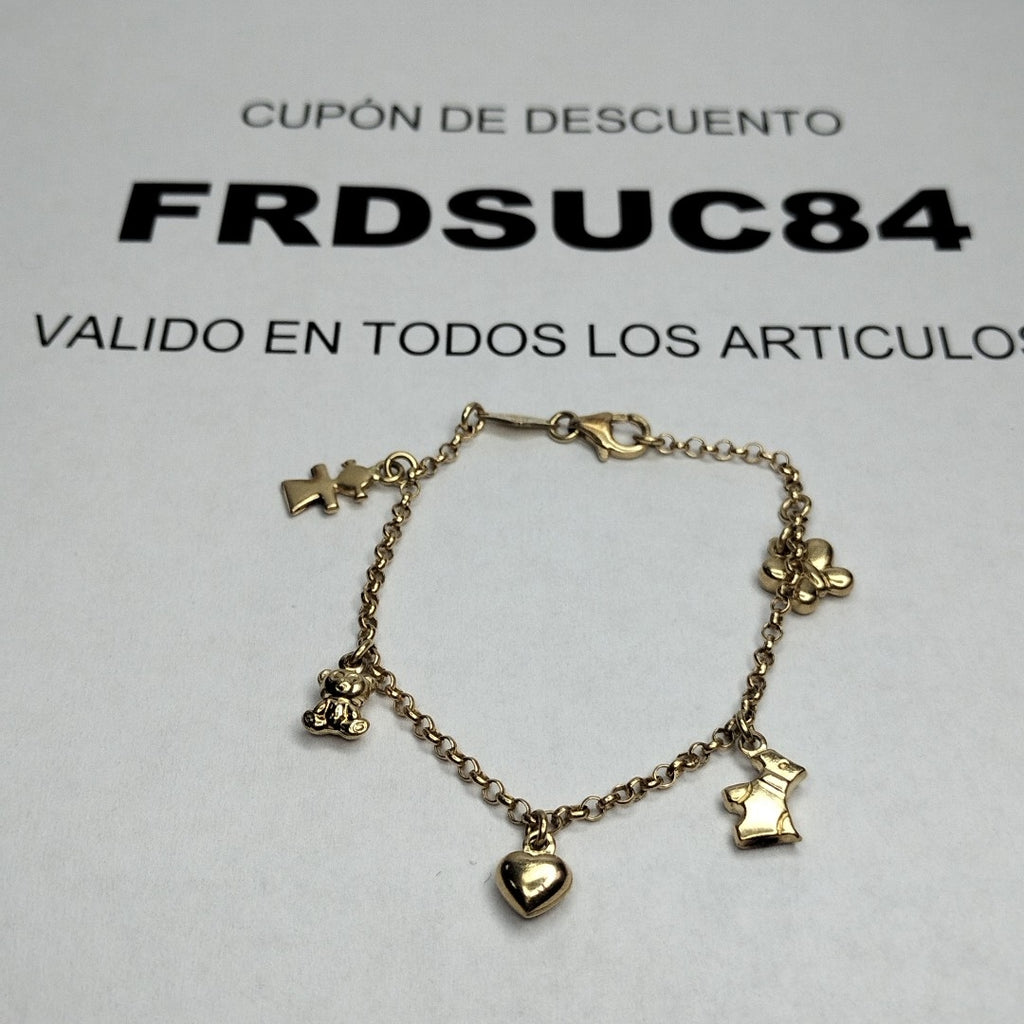PULSERA ORO 14 K 3,90 GRMS (SEMINUEVO)
