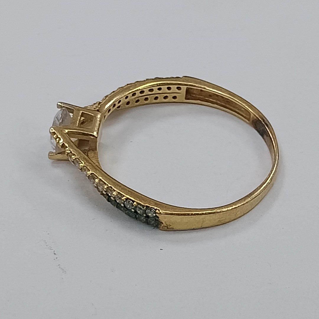 SOLITARIO ORO 14 K 1.8 GRMS (SEMINUEVO)