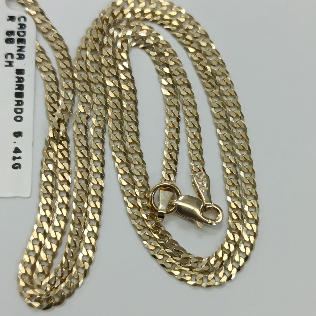 CADENA BARBADO 5.41GR 50 CM (NUEVO)