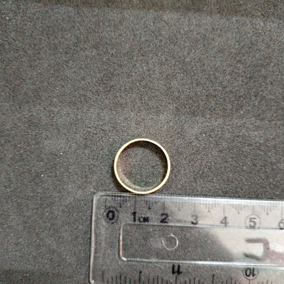 ARGOLLA ORO 14 K 1,40 GRMS (SEMINUEVO)
