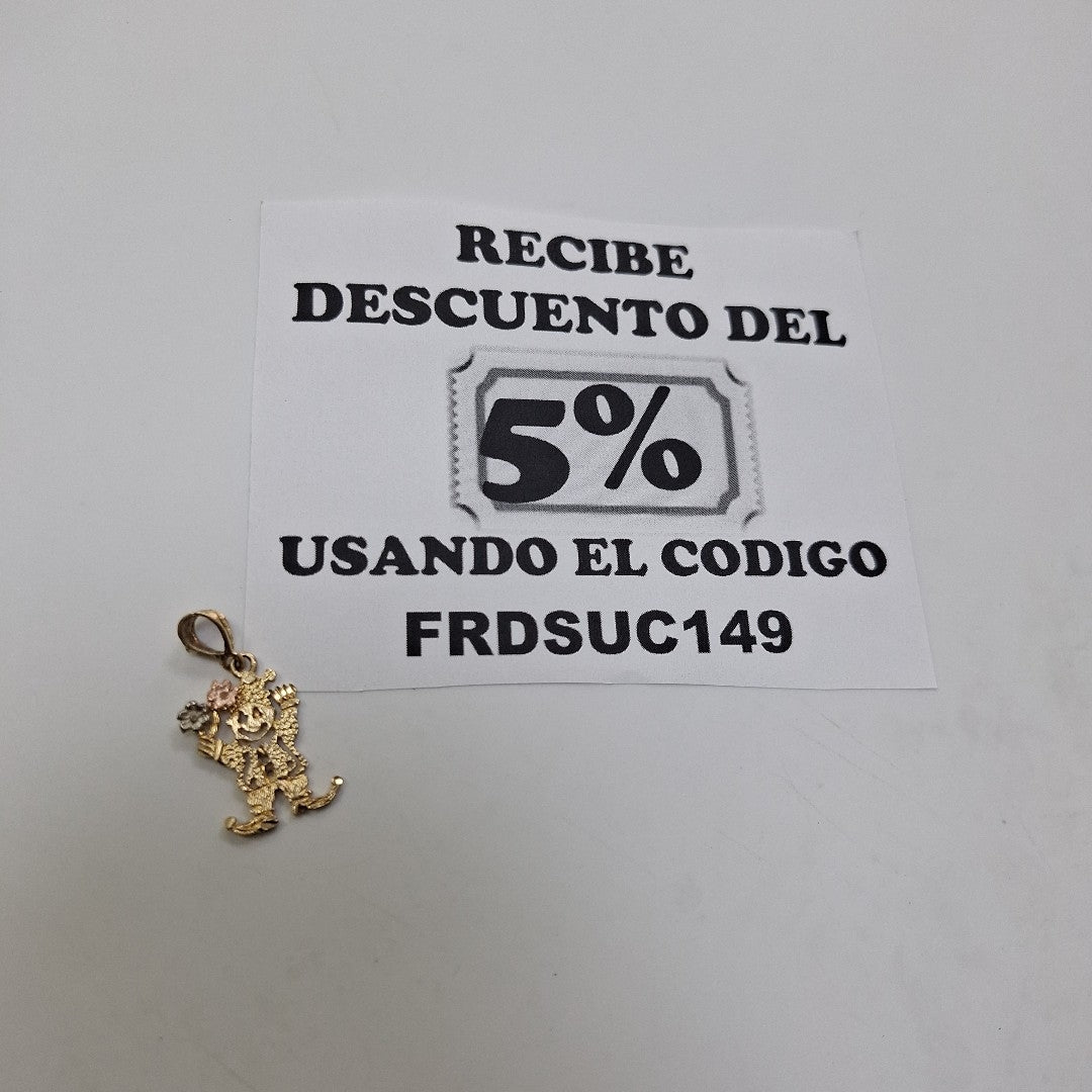 DIJE ORO 10 K 2.1 GRMS (SEMINUEVO)