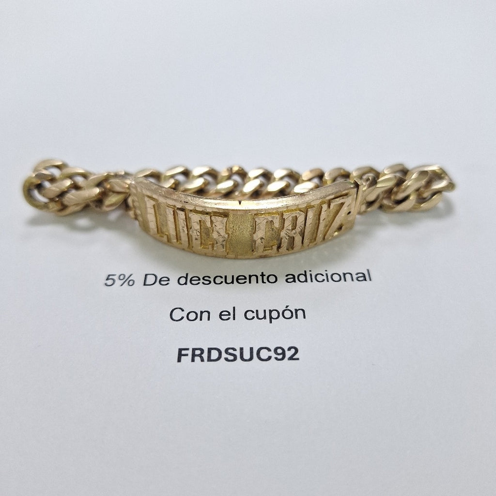 ESCLAVA ORO 10 K 36,90 GRMS (SEMINUEVO)