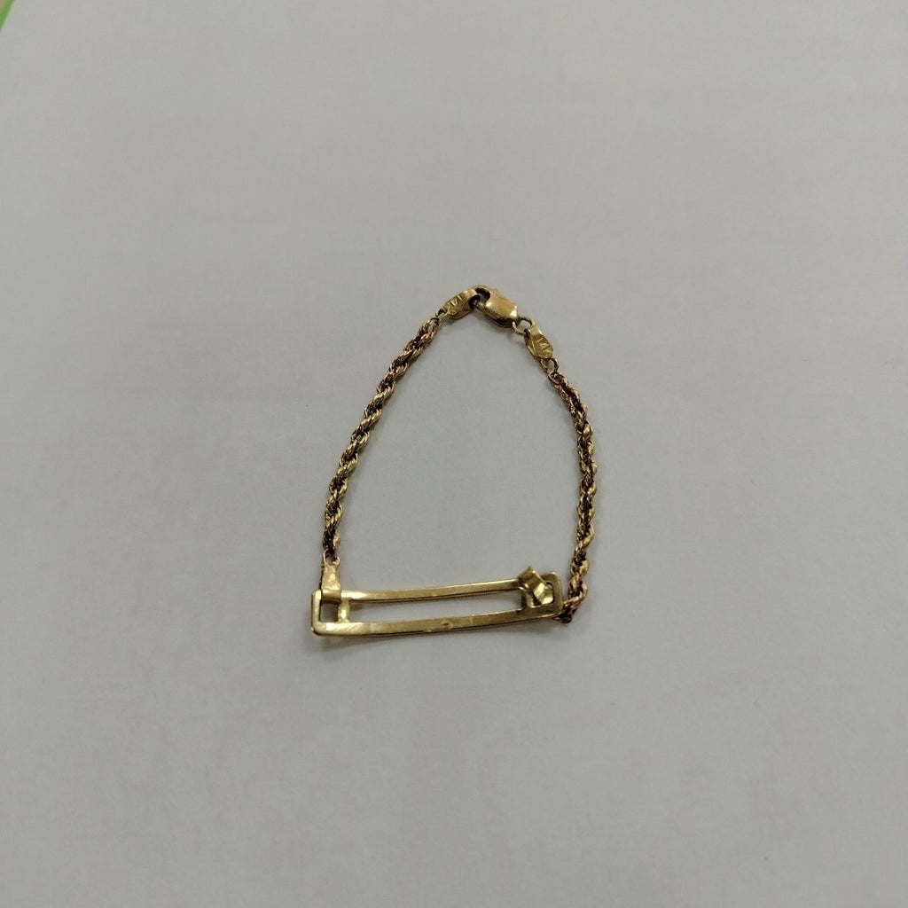 ESCLAVA ORO,ORO COMBINADO 14 K 3,70 GRMS (SEMINUEVO)