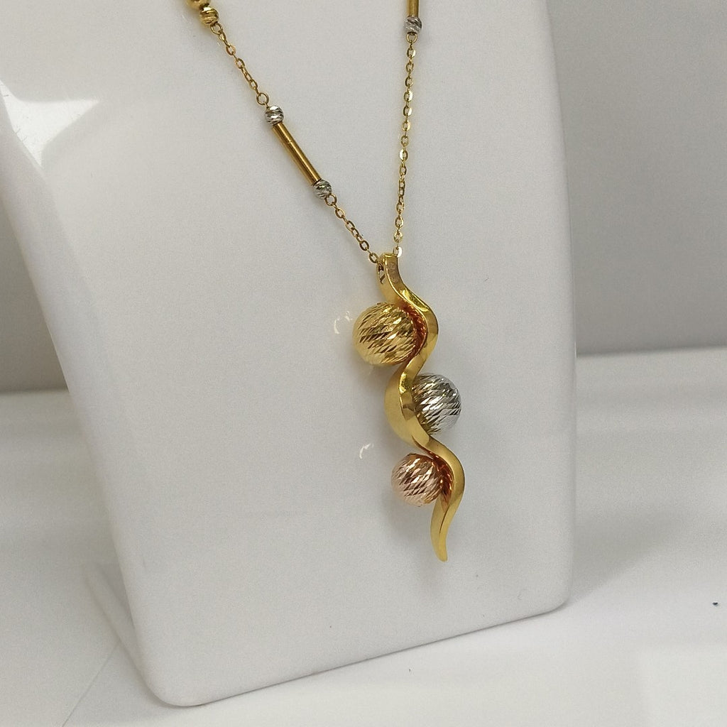 GARGANTILLA ORO, ORO COMBINADO 18 K 7 GRMS (SEMINUEVO)