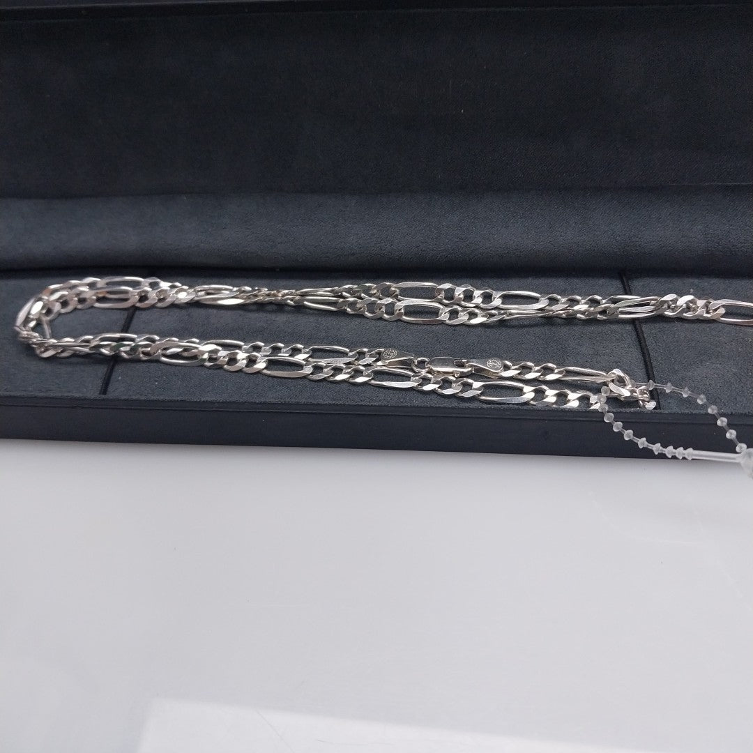 CADENA TEJIDO 3X1 PLATA .925 60 CM 16.8 GR (NUEVO)
