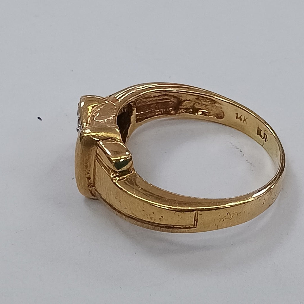 ANILLO ORO 14 K 4.5 GRMS (SEMINUEVO)