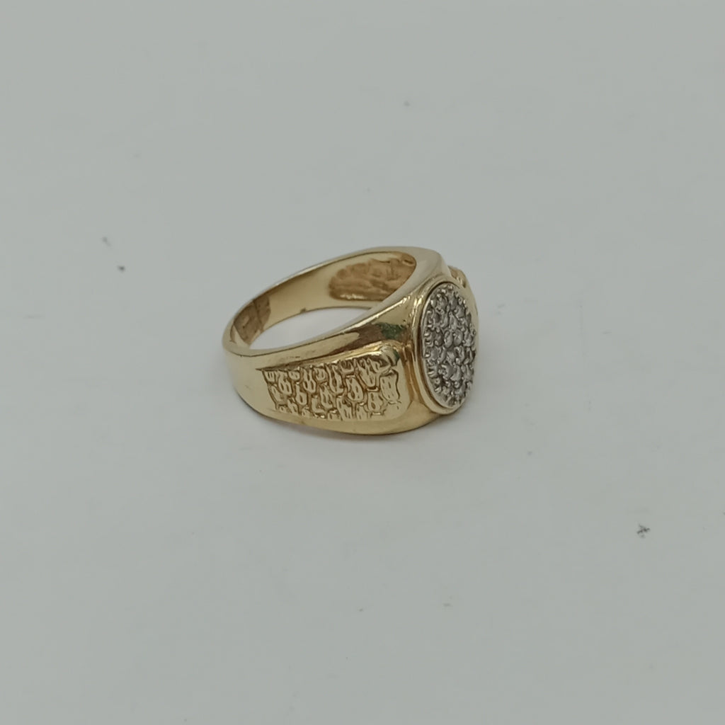 ANILLO ORO 14 K 9,90 GRMS (SEMINUEVO)