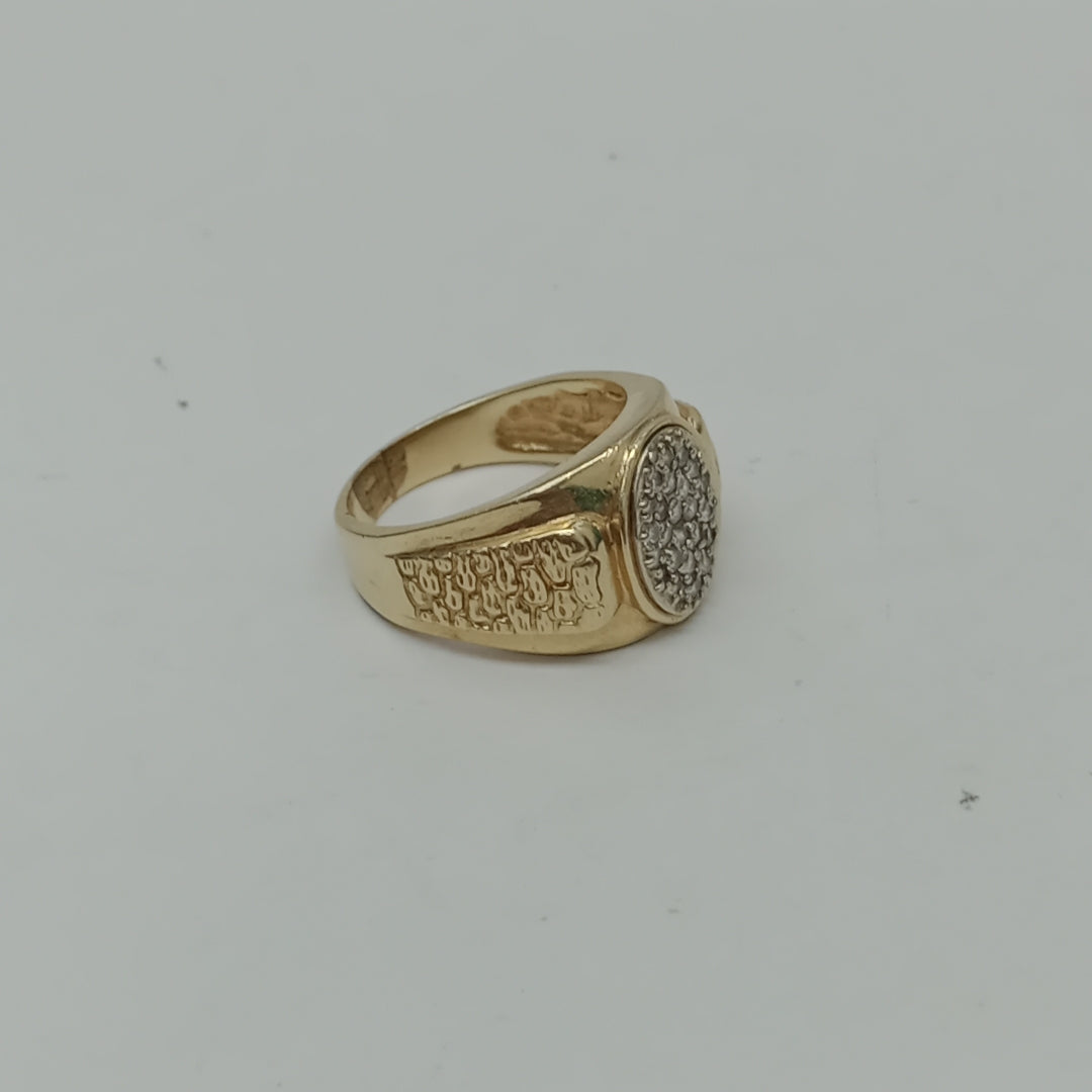 ANILLO ORO 14 K 9,90 GRMS (SEMINUEVO)
