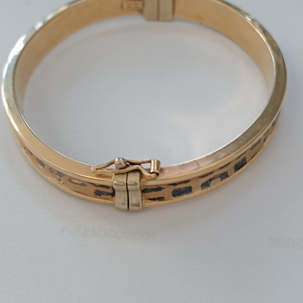 PULSERA RIGIDA ORO 14 K 9.2 GRMS (SEMINUEVO)