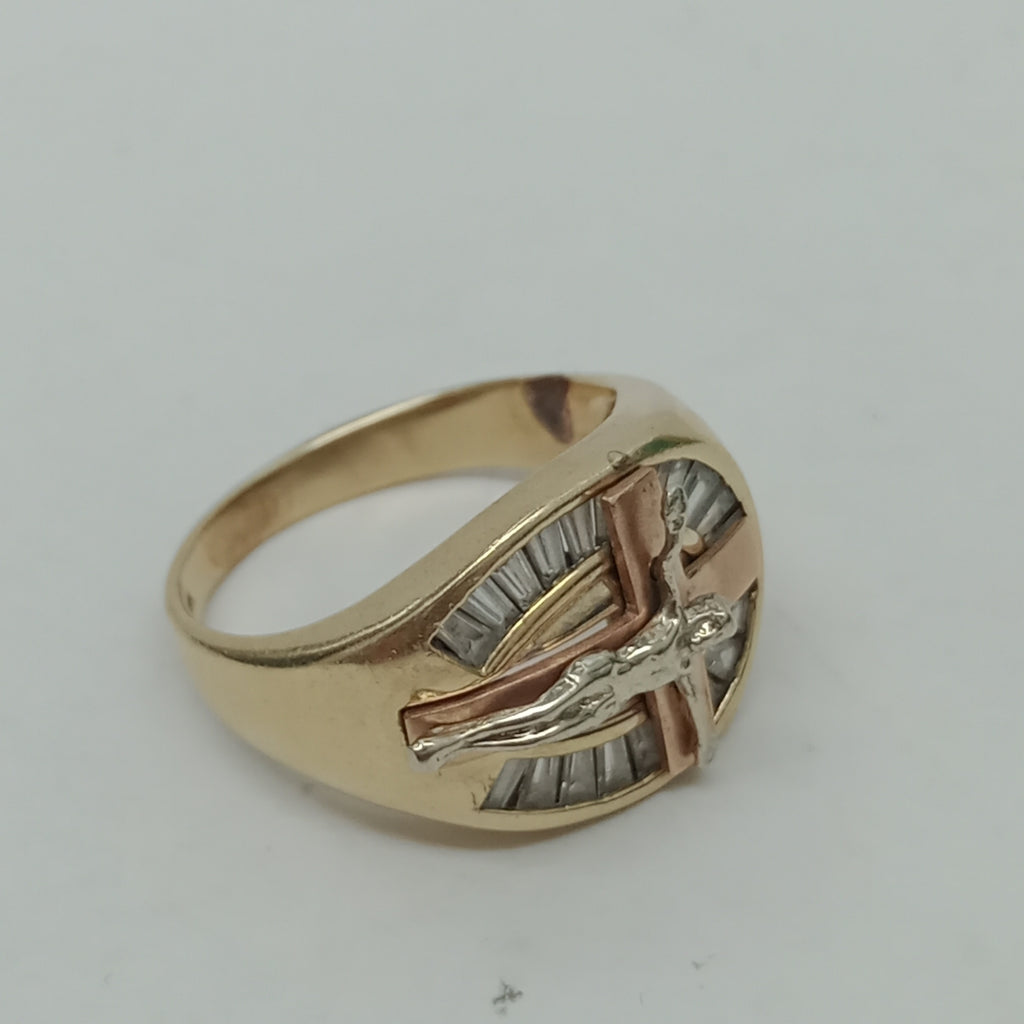 ANILLO ORO 14 K 10,10 GRMS (SEMINUEVO)